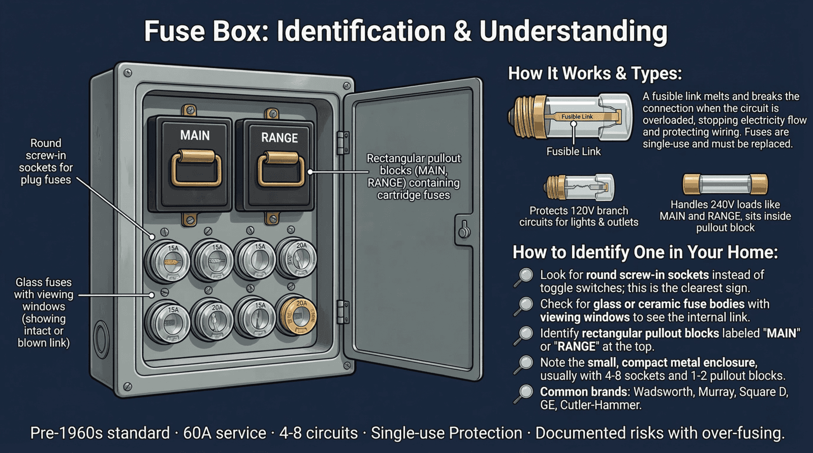 Fuse box diagram, full size view