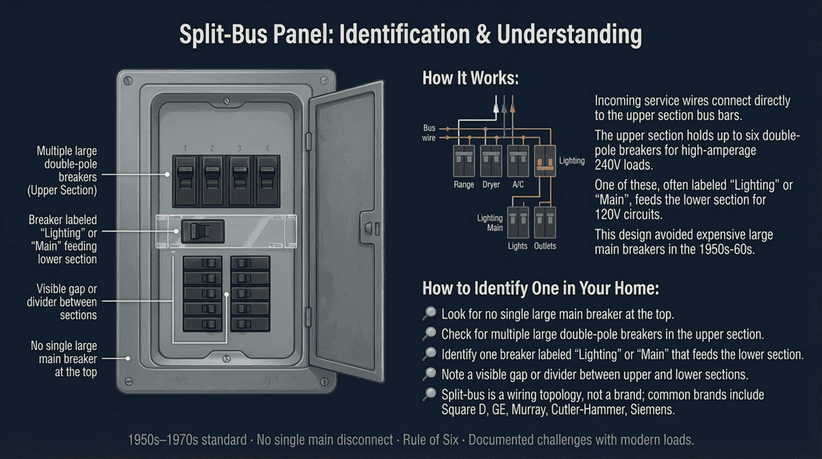 Split-Bus Electrical Panel Replacement | Dunlap Electric